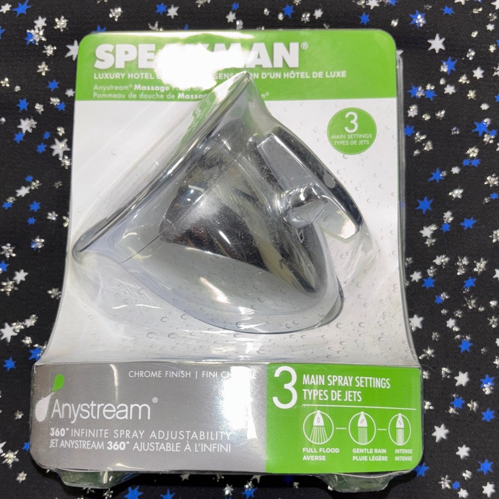 Anystream Chrome Shower Head